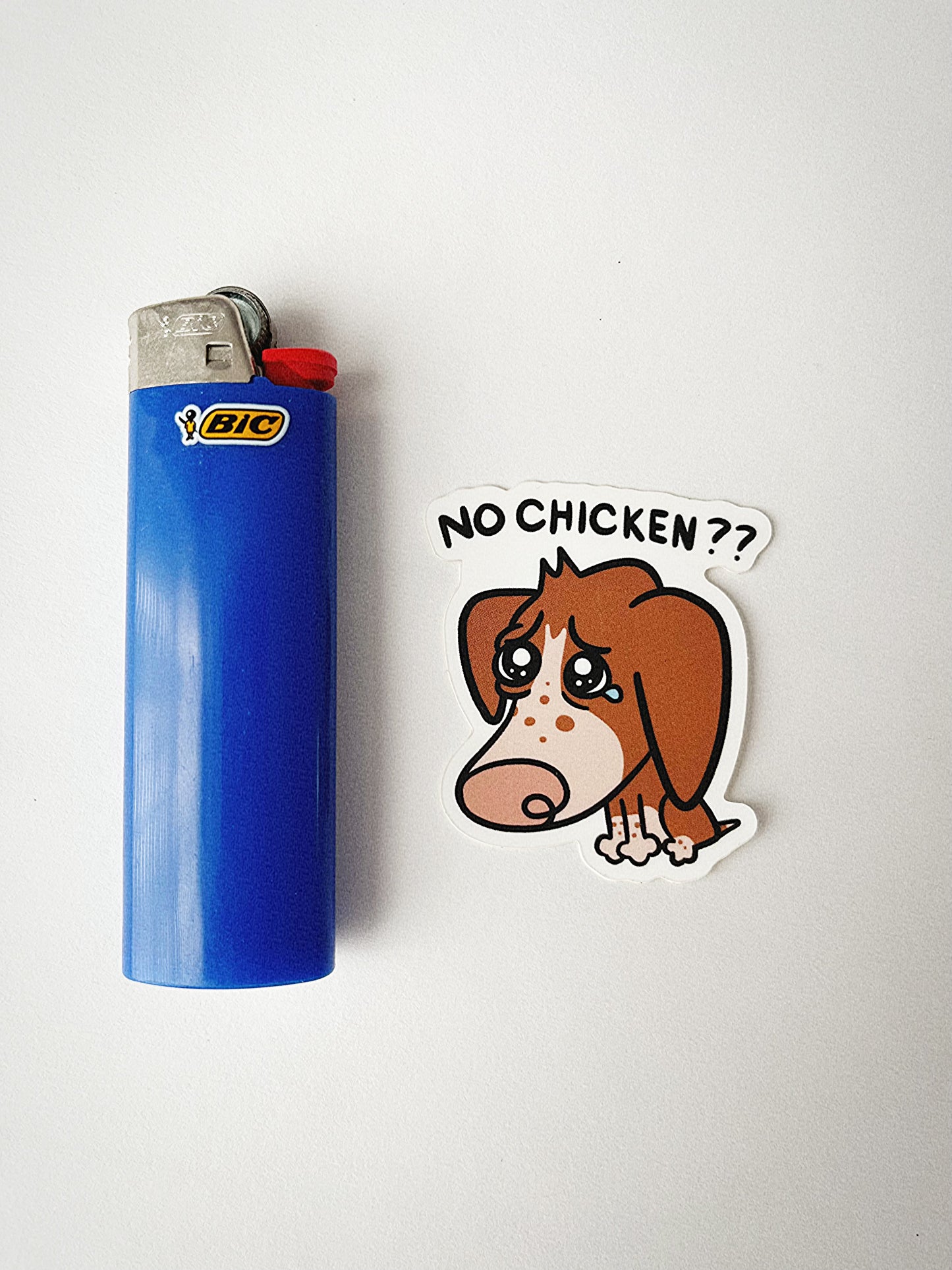 No Chicken Homer Vinyl Sticker